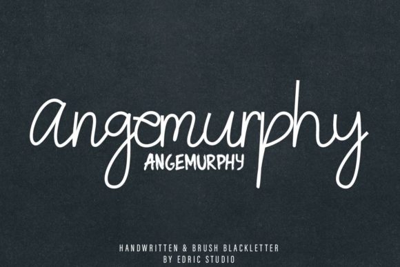 Angemurphy: The Perfect Script Font for Small Business Branding