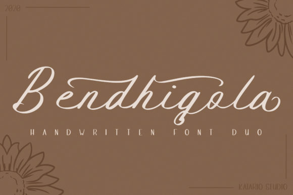 Bendhigola: A Premium Handwritten Font for Web Design