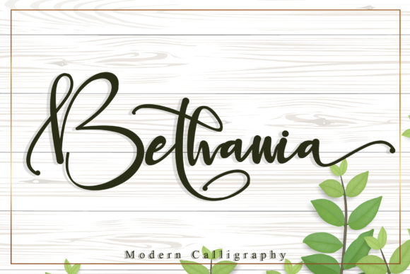 Bethania: The Handwritten Font for Scroll-Stopping Content