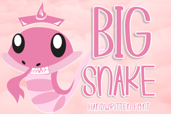 Big Snake: A Friendly Handwritten Font for Branding