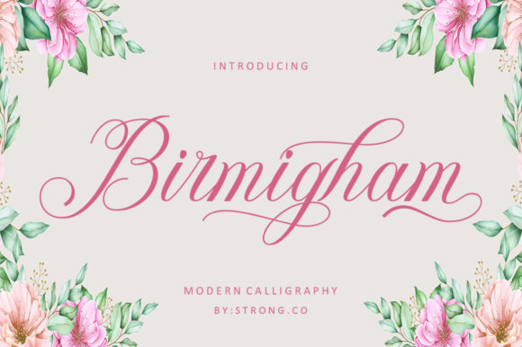 Birmigham: The Elegant Handwritten Font for Your Brand