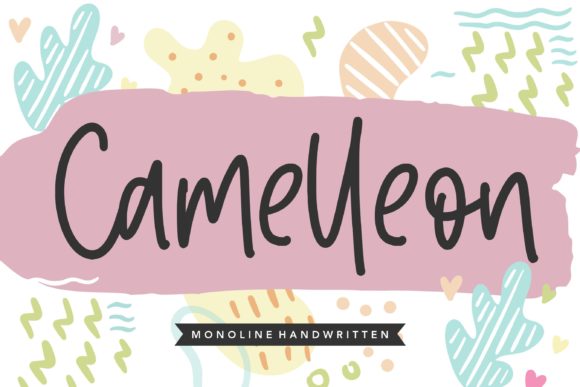 Camelleon: A Handwritten Font for Modern Web Design