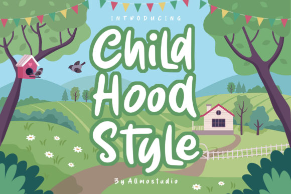 Childhood Style: A Playful Handwritten Font for Makers