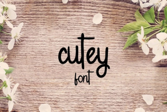 Cutey: A Modern Handwritten Font for Branding