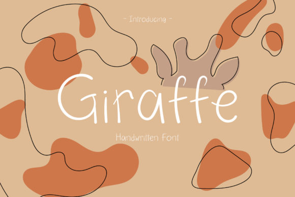 Giraffe: A Handwritten Font for Editorial Warmth