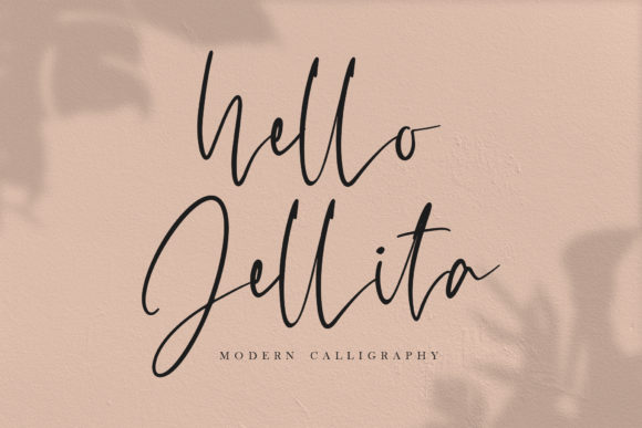 Hello Jellita: A Timeless Script Font for Makers