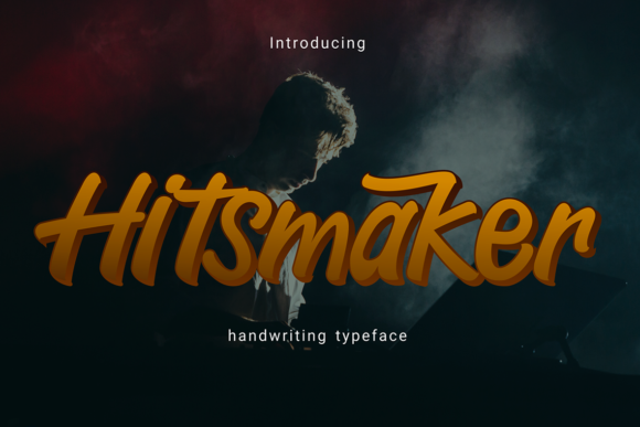 Hitsmaker: A Beautiful Handwritten Font for Crafters