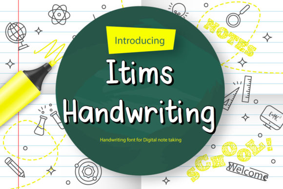 Itims Handwriting: A Modern Script Font for Web Design