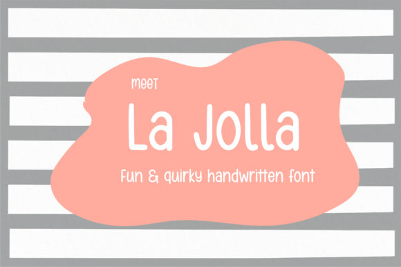 La Jolla: A Handwritten Font for Authentic Campaigns
