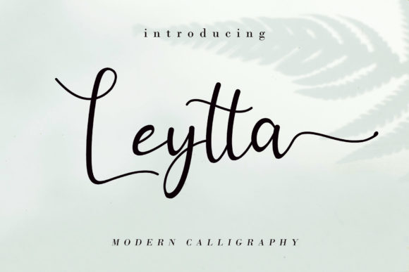 Leytta: A Handwritten Font for Modern Web Design