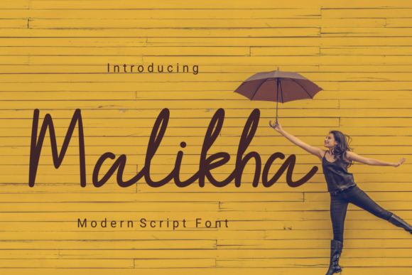 Malikha: The Handwritten Font for Modern Campaigns