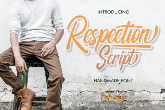 Respection: A Friendly Handwritten Font for Small Business