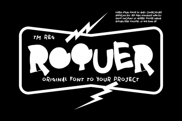 Roquer: A Quirky Handwritten Font for Brand Identity