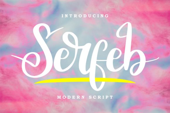 Serfeb: The Elegant Script Font for Campaigns
