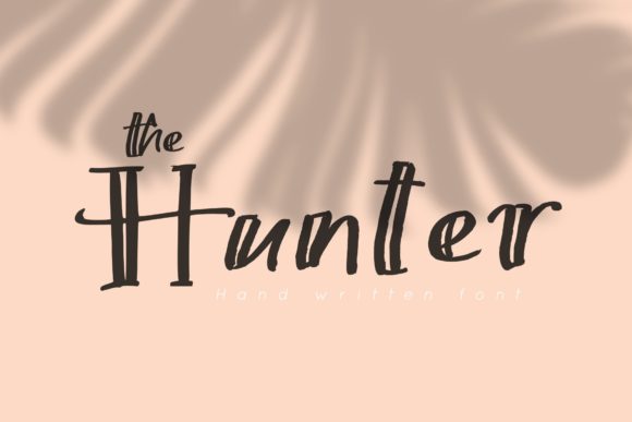 The Hunter: A Quirky Handwritten Font for Web Design