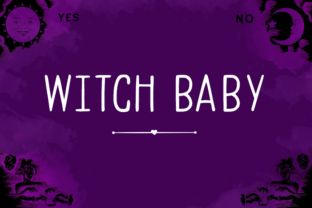 Witch Baby: A Friendly Handwritten Font for Editors